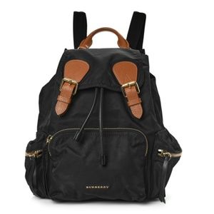 Burberry Nylon Rucksack Backpack